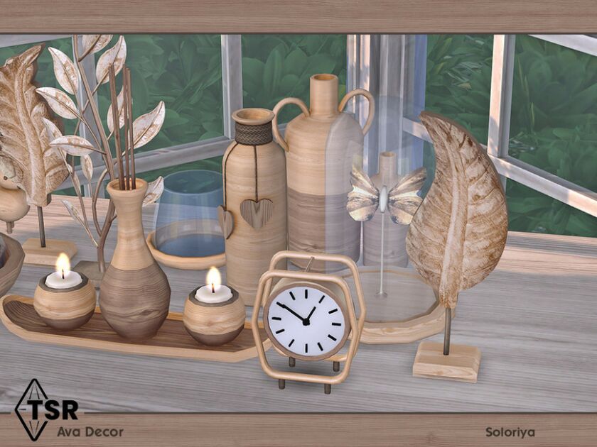 sims 4 cc ava decor by soloriya 2