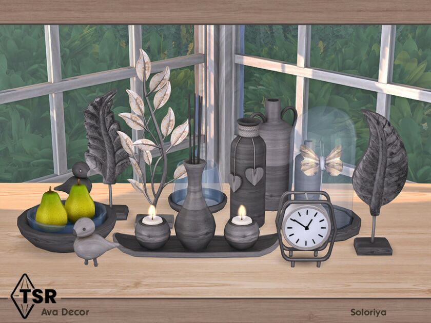 sims 4 cc ava decor by soloriya 5