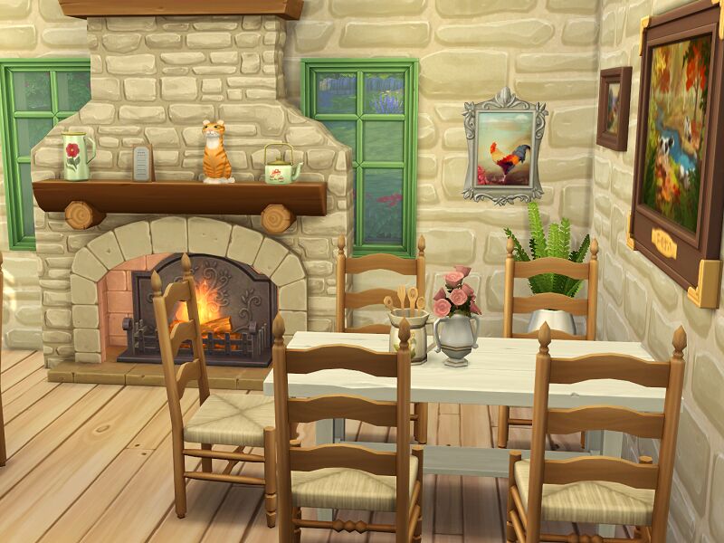 sims 4 cc bavarian restaurant no cc by flubs79 3