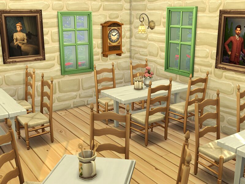 sims 4 cc bavarian restaurant no cc by flubs79 6