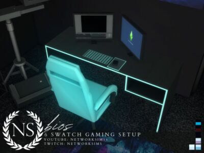 Bios Gaming Setup Sims 4 CC