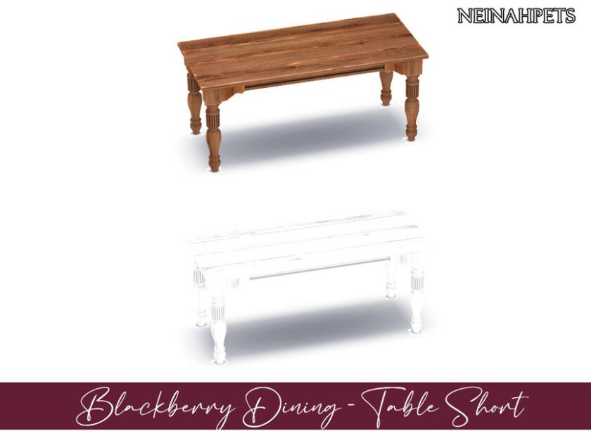 sims 4 cc blackberry dining room mesh required by neinahpets 7