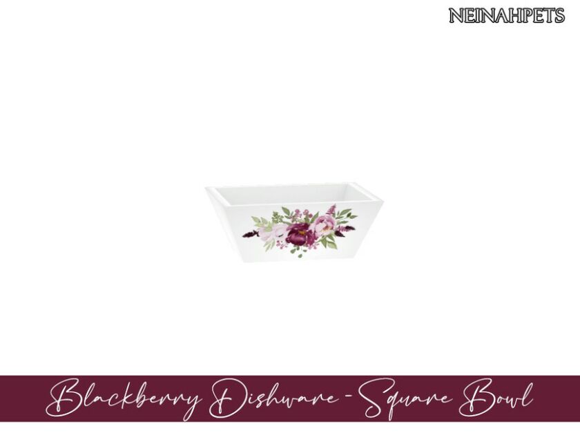 sims 4 cc blackberry dishware mesh required by neinahpets 7