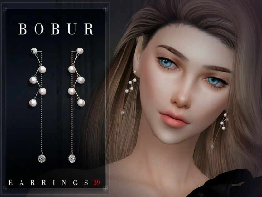 sims 4 cc bobur earrings 39 by bobur3 3