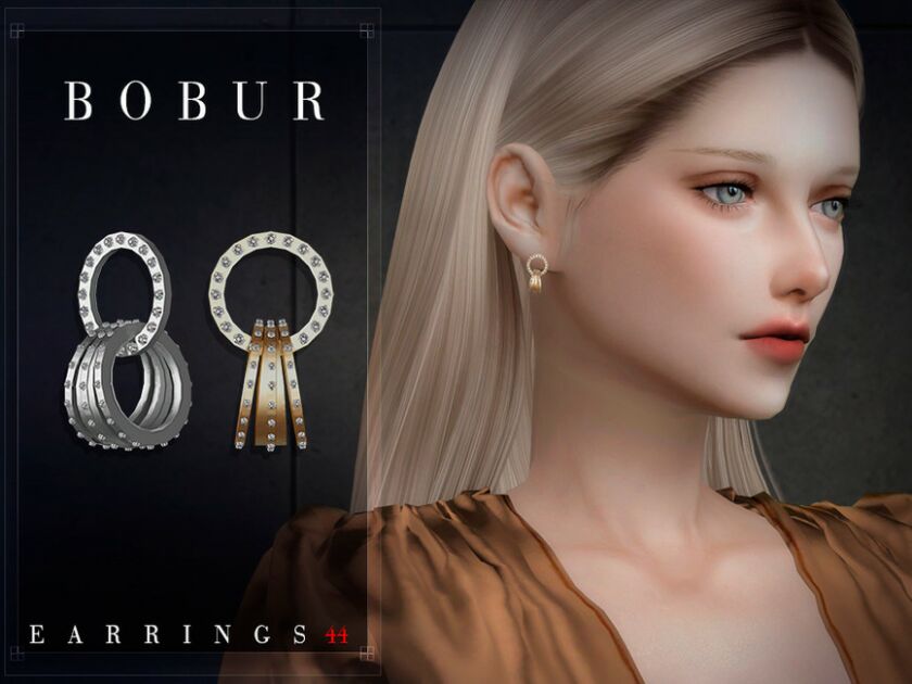 sims 4 cc bobur earrings 44 by bobur3 3