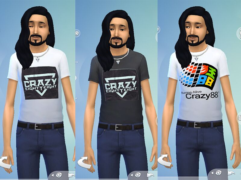 Boketo Media Shirts Sims 4 CC