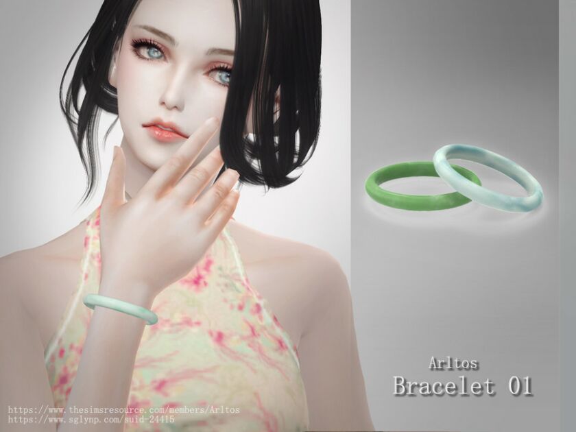 Bracelet 1 By Arltos Sims 4 CC