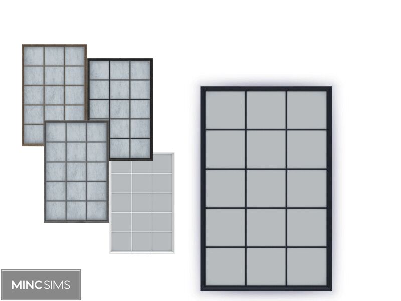 Brightside Window C V1 Sims 4 CC