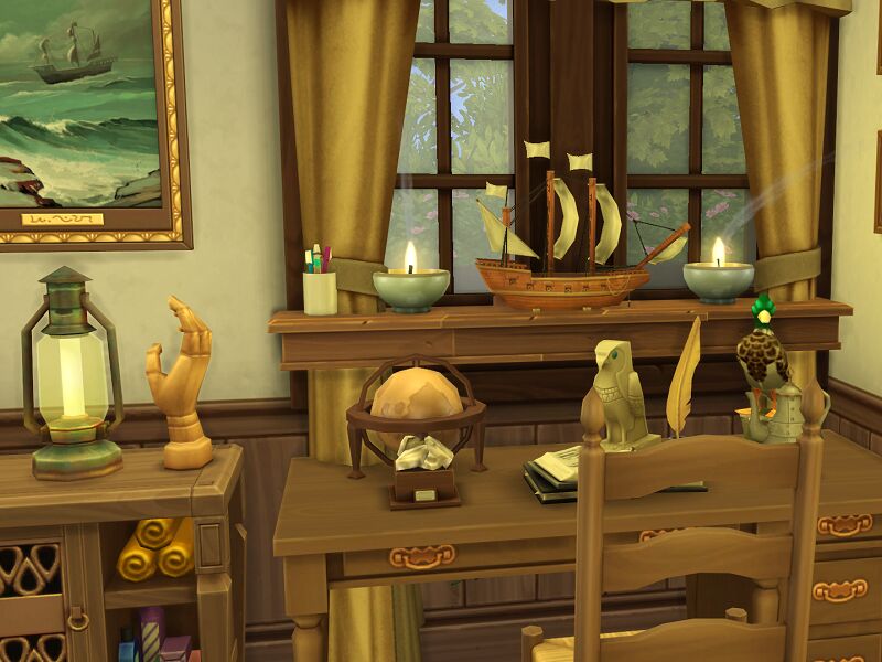 sims 4 cc candle cottage off the grid no cc by flubs79 3