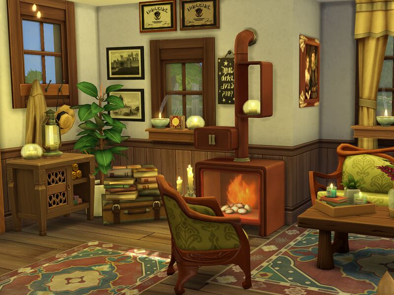 sims 4 cc candle cottage off the grid no cc by flubs79 4