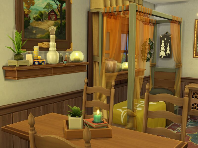 sims 4 cc candle cottage off the grid no cc by flubs79 5