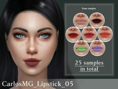 Carlosmg_Lipstick_05 By Carlosmg Sims 4 CC