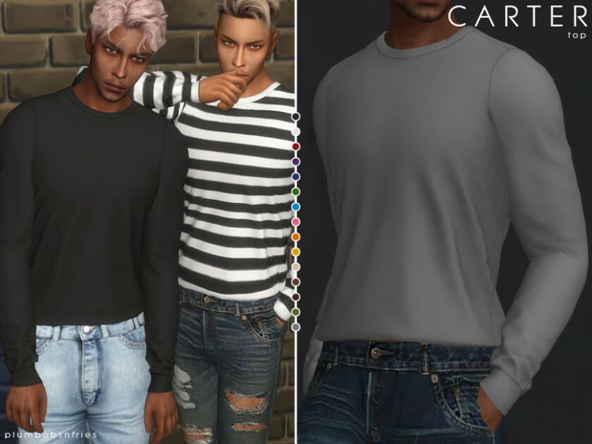 Carter | TOP Sims 4 CC