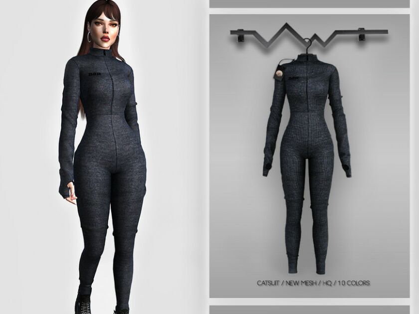 Catsuit BD378 By Busra-Tr Sims 4 CC