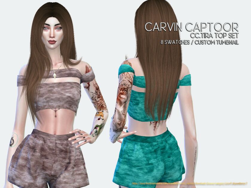 Cc.tira TOP SET Sims 4 CC