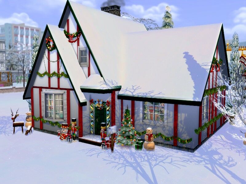 sims 4 cc christmas time by genkaiharetsu 2