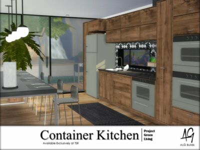 Container Kitchen Sims 4 CC