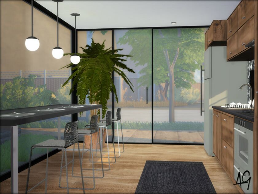 sims 4 cc container kitchen by algbuilds 2