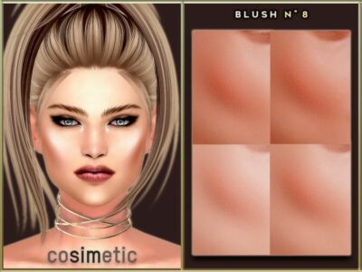 Cosimetic Blush N8 By Cosimetic Sims 4 CC