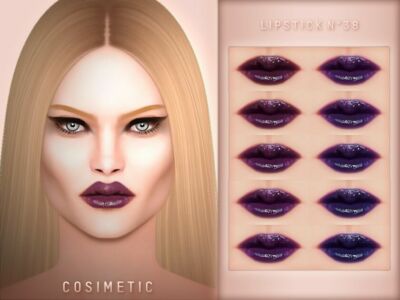 Cosimetic Lipstick N38 By Cosimetic Sims 4 CC