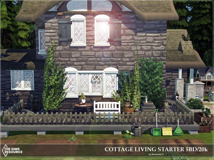 sims 4 cc cottage living 5bd start by moniamay72 4