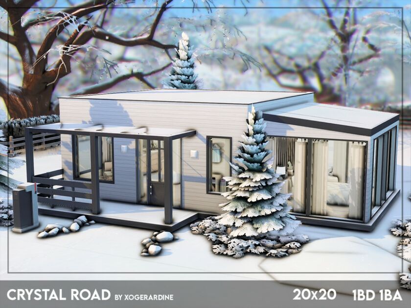 Crystal Road Sims 4 CC