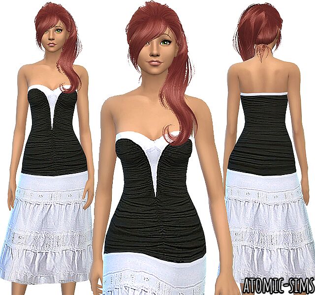 Curious Adult Formal (Sale) 2 Conversion By Atomic-Sims Sims 4 CC