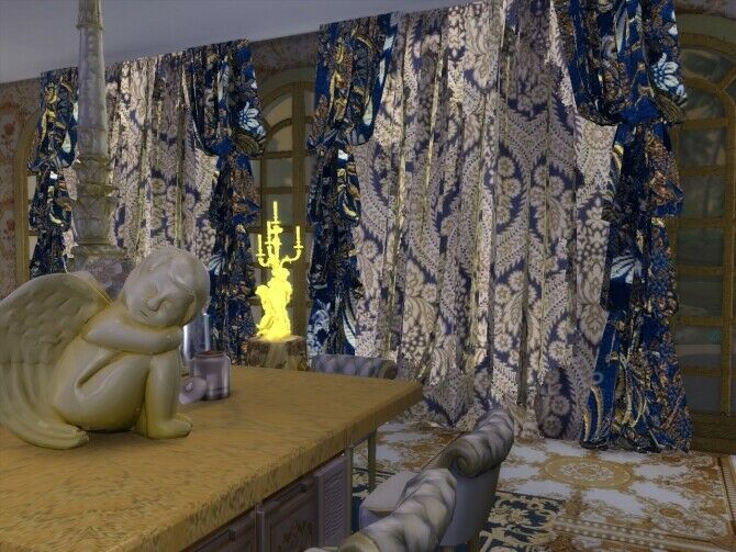 sims 4 cc curtains all over the house canopy at anna quinn stories 4