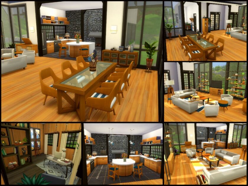 sims 4 cc cypress tree cottage by sparky 5