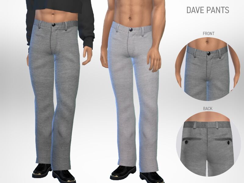 Dave Pants By Puresim Sims 4 CC