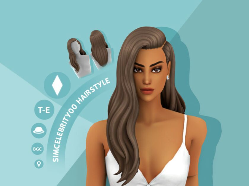 Diana Hairstyle Sims 4 CC