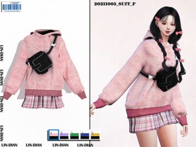 Hoodies And Cross-Body Bags Sims 4 CC