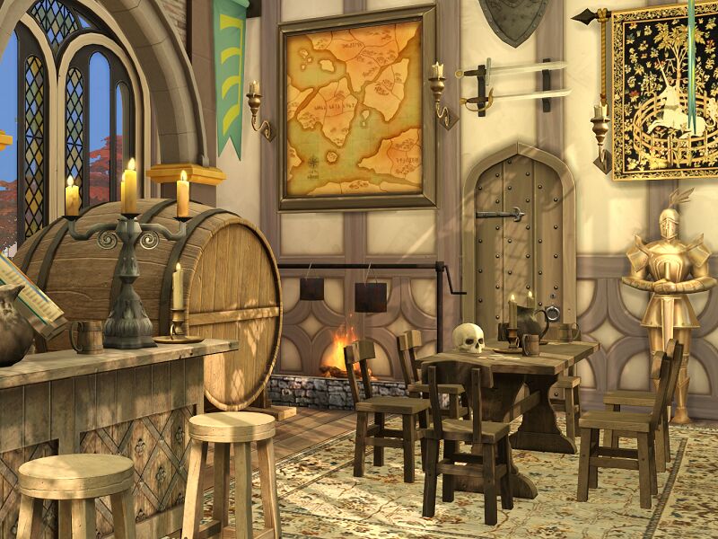 sims 4 cc dining room camelot cc needed by flubs79 4