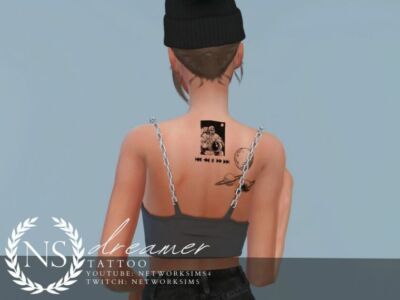 Dreamer Tattoo – Networksims Sims 4 CC