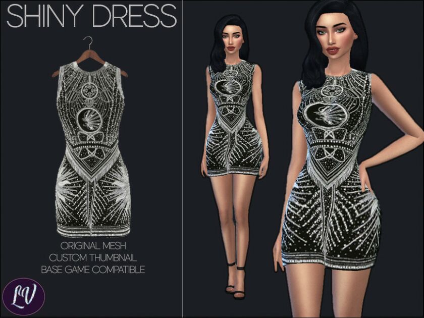 Dress VOL.3 By Linavees Sims 4 CC