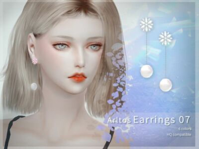 Earrings 7 By Arltos Sims 4 CC