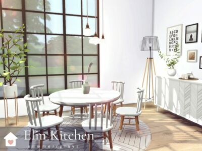 Elin Kitchen Sims 4 CC