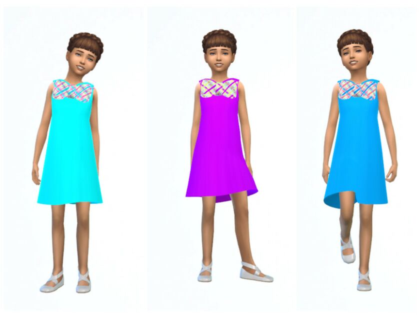 Erinaok Girl’s Dress 0712 Sims 4 CC