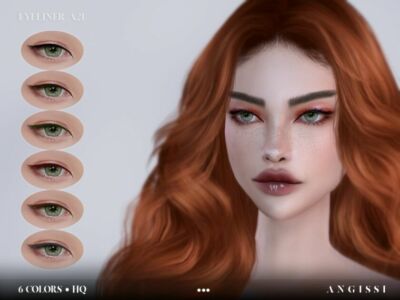 Eyeliner-A21 By Angissi Sims 4 CC