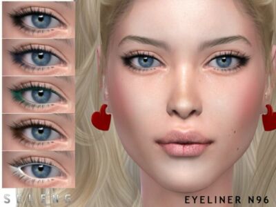 Eyeliner N96 By Seleng Sims 4 CC