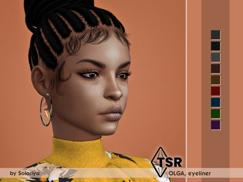 Eyeliner Olga By Soloriya Sims 4 CC