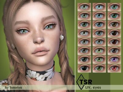 Eyes LIV By Soloriya Sims 4 CC