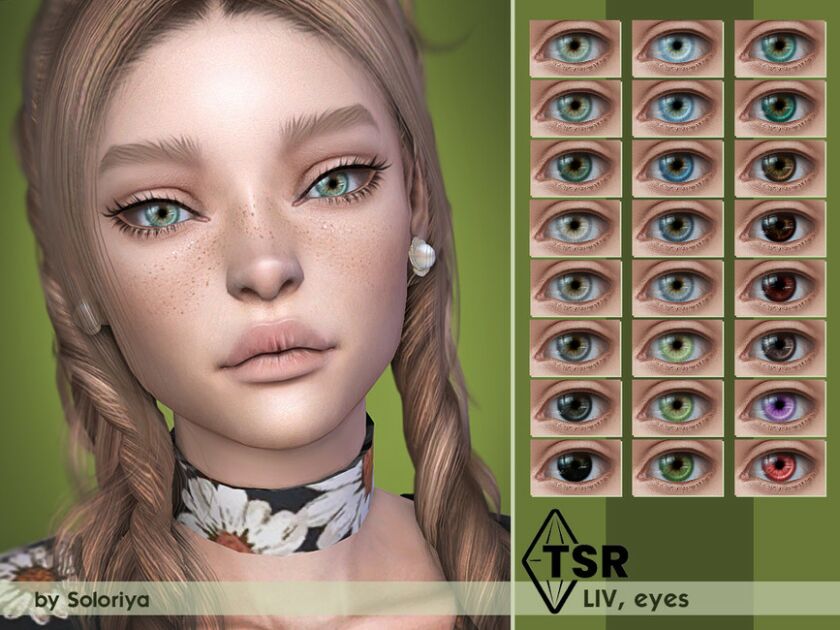 Eyes LIV By Soloriya Sims 4 CC