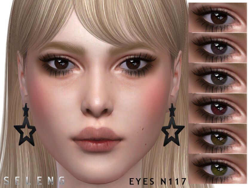 Eyes N117 By Seleng Sims 4 CC