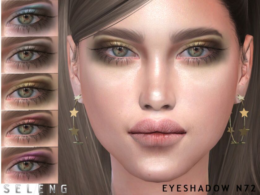 Eyeshadow N72 By Seleng Sims 4 CC