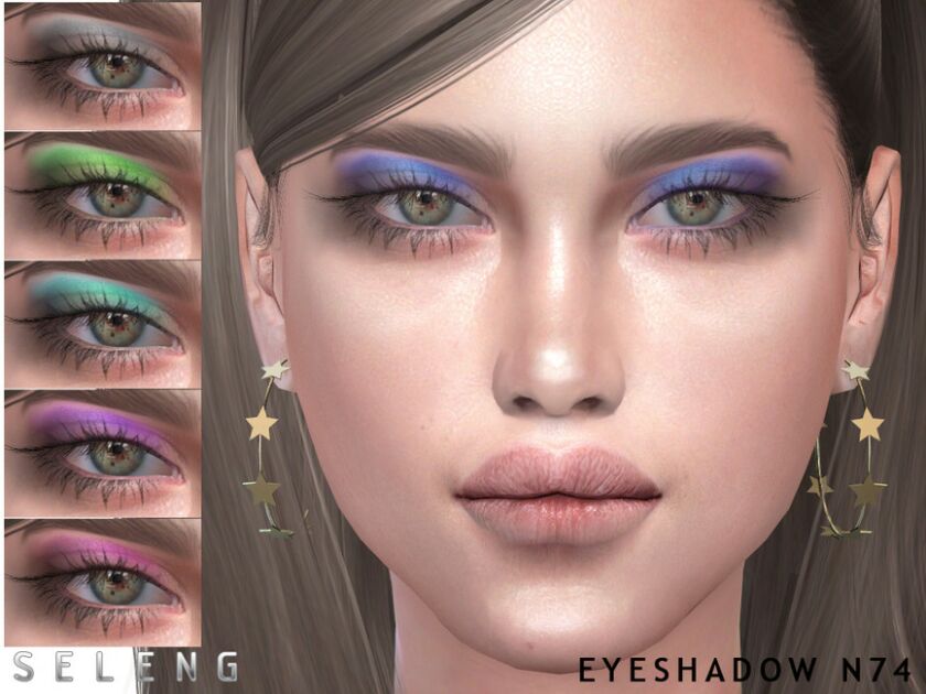 Eyeshadow N74 By Seleng Sims 4 CC