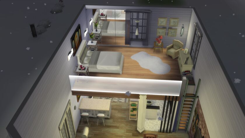 First House Sims 4 CC