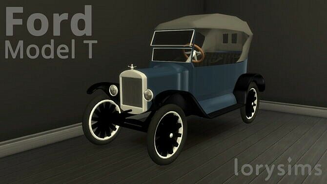 Ford Model T Touring Sims 4 CC