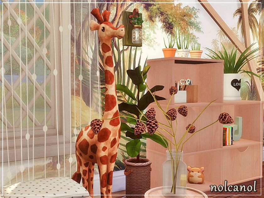 sims 4 cc forest kids room tsr cc only by nolcanol 4