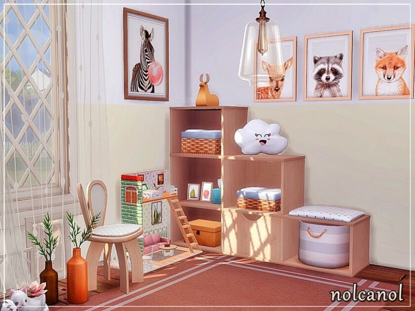 sims 4 cc forest kids room tsr cc only by nolcanol 5